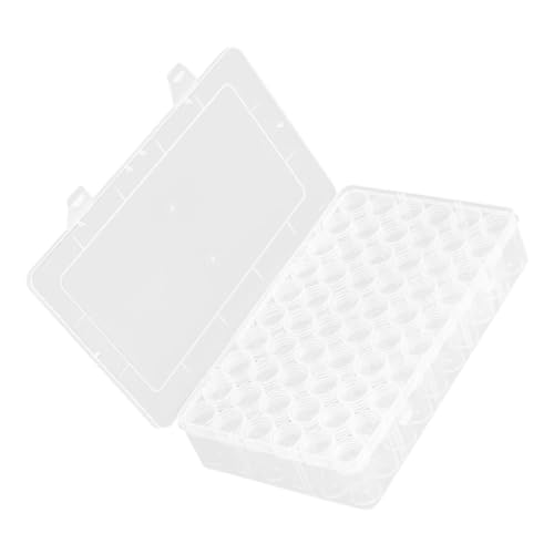 Operitacx 1 Set Perlen Werkzeug Organizer Boxen Flaschen Organizer Perlen Perlen Organizer Perlenhalter Organizer Bastelaufbewahrung Organizer Perlen von Operitacx