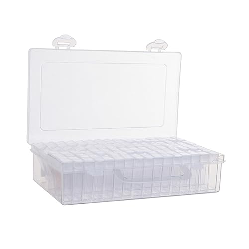 Operitacx 1stück Schmuck Aufbewahrungsbox Mit Fächern Transparente Rhinestone Box Für Schmuck Strass Perlen Und -Handwerk Leicht Und Praktisch Operitacx 1stück Schmuck Aufbewahrungsbox Mit Fächern Transparente Rhinestone Box Für Schmuck Strass Perlen Und -Handwerk Leicht Und Praktisch von Operitacx