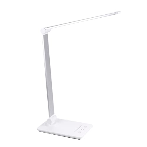 Operitacx 1 Stück Aufladbare LED Schreibtischlampe mit Touch Control und Augenschutz Helligkeitsmodi Flexibles Design für Büro Schlafzimmer und Lesen Silber Operitacx 1 Stück Aufladbare LED Schreibtischlampe mit Touch Control und Augenschutz Helligkeitsmodi Flexibles Design für Büro Schlafzimmer und Lesen Silber von Operitacx