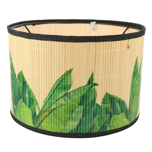 Operitacx 1 Stück Bamboo Lampshade Japanischer Stil Deckenleuchte Langlebiger Lampenschirm für Schlafzimmer Wohnzimmer und Einfacher und Frischer Design Geeignet für Verschiedene Operitacx 1 Stück Bamboo Lampshade Japanischer Stil Deckenleuchte Langlebiger Lampenschirm für Schlafzimmer Wohnzimmer und Einfacher und Frischer Design Geeignet für Verschiedene von Operitacx