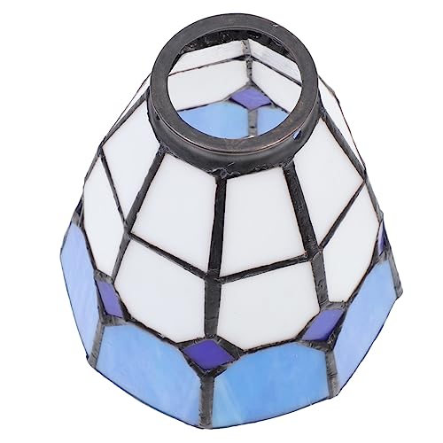 Operitacx 1 Stück Farbige Lampe Abdeckung Dekorativer Lampenschirm für Deckenlampe Wandlampe und Stehlampe Kompatibel Mittelmeer Elegantes Design für Stilvolle Beleuchtung von Operitacx
