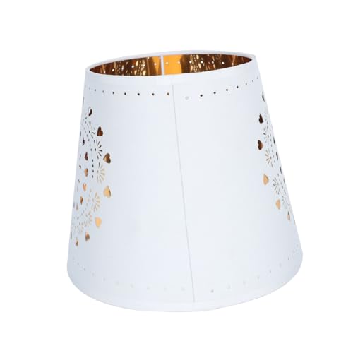 Operitacx 1 Stück Hollow out Stofflampenschirm Deckenleuchte Warme Sanfte Beleuchtung Einfache Installation Für Wand Boden und Deckenlampen Geeignet Operitacx 1 Stück Hollow out Stofflampenschirm Deckenleuchte Warme Sanfte Beleuchtung Einfache Installation Für Wand Boden und Deckenlampen Geeignet von Operitacx