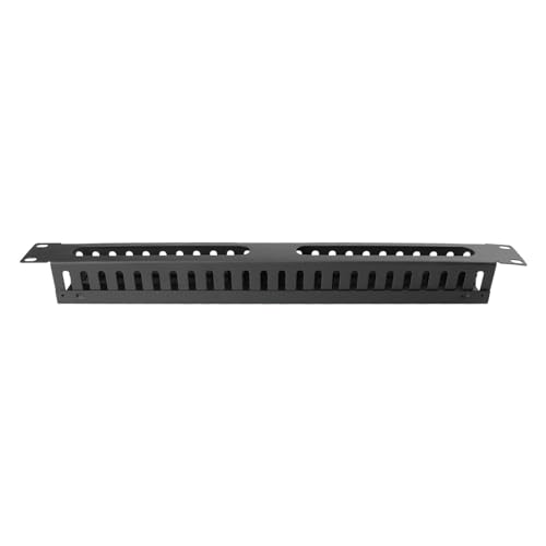 Operitacx 1 Stück Kabelmanagement System mit Offener Schlitzen Abdeckung Metall Kabel Organizer für und Telefonleitungen für Schreibtisch und Server Rack Operitacx 1 Stück Kabelmanagement System mit Offener Schlitzen Abdeckung Metall Kabel Organizer für und Telefonleitungen für Schreibtisch und Server Rack von Operitacx