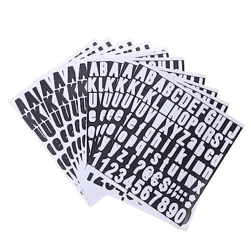 Operitacx 10 Blatt Selbstklebendes Etikettenschild Zum Aufkleben Türschild Nummeriertes Alphabet Schild Moderne Buchstabenschilder Vinyl Adress Türnummernschild Selbstklebende Zahlen Operitacx 10 Blatt Selbstklebendes Etikettenschild Zum Aufkleben Türschild Nummeriertes Alphabet Schild Moderne Buchstabenschilder Vinyl Adress Türnummernschild Selbstklebende Zahlen von Operitacx