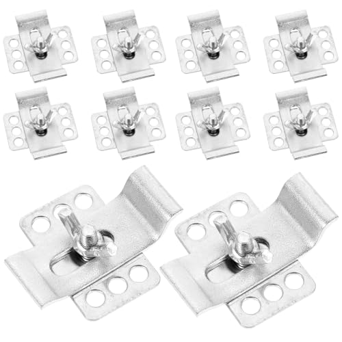 Operitacx 10 Sätze Unterbau Waschbecken Clips Stabile Montagehalterungen für Küchen und Badspülen Einfache Installation ohne Werkzeuge Robuste Unterstützung für Arbeitsplattenreparaturen Operitacx 10 Sätze Unterbau Waschbecken Clips Stabile Montagehalterungen für Küchen und Badspülen Einfache Installation ohne Werkzeuge Robuste Unterstützung für Arbeitsplattenreparaturen von Operitacx