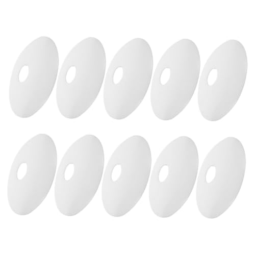 Operitacx 10 Stück Deckenleuchten Baldachin Platten für Hängeleuchten Runde Lampenabdeckungen für Tischlampen und Wandleuchten Kompatibilität und Einfache Installation Operitacx 10 Stück Deckenleuchten Baldachin Platten für Hängeleuchten Runde Lampenabdeckungen für Tischlampen und Wandleuchten Kompatibilität und Einfache Installation von Operitacx