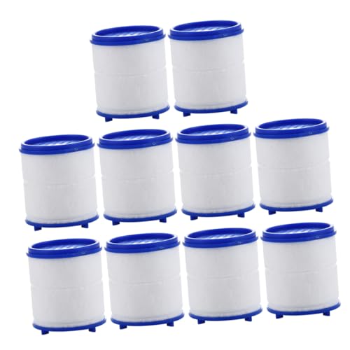 Operitacx 10 Stück Filter für Duschkopf Wasserfilter für Sauberes Trinkwasser Einfache und Austausch Geeignet für Duschsysteme Verbessert Wasserqualität und Hygiene von Operitacx