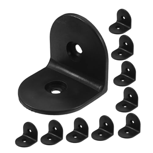 Operitacx 10 Stück Förmige Nylon Eckhalterungen Robuste Stütze für Möbel Schränke und Trennwände Einfache Installation ohne Werkzeuge für Toiletten und Badezimmer Operitacx 10 Stück Förmige Nylon Eckhalterungen Robuste Stütze für Möbel Schränke und Trennwände Einfache Installation ohne Werkzeuge für Toiletten und Badezimmer von Operitacx