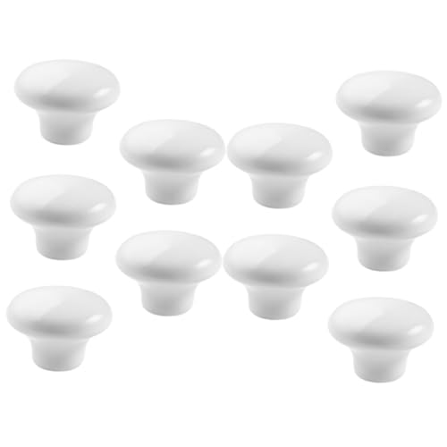 Operitacx 10 Stück Keramik Möbelknöpfe Runde Schrankgriffe Kleine Türknöpfe für Kleiderschränke und Kommoden Einfache Montage Langlebig Weiß Rostfrei und Verschleißfest Operitacx 10 Stück Keramik Möbelknöpfe Runde Schrankgriffe Kleine Türknöpfe für Kleiderschränke und Kommoden Einfache Montage Langlebig Weiß Rostfrei und Verschleißfest von Operitacx