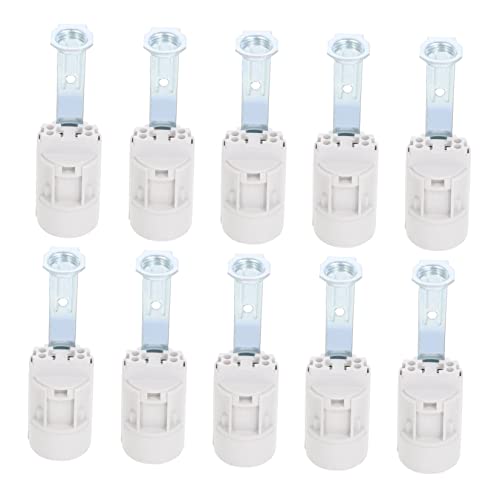 Operitacx 10 Stück Kerzenlampenfassung Stabile Candelabra Sockel für DIY Beleuchtung Einfache Installation Höhe und Zuverlässig für Zuhause und Büro Operitacx 10 Stück Kerzenlampenfassung Stabile Candelabra Sockel für DIY Beleuchtung Einfache Installation Höhe und Zuverlässig für Zuhause und Büro von Operitacx