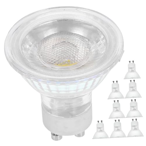 Operitacx 10 Stück LED Lampen Tageslichtweiß Energiesparende Spotlampen mit Langlebigem LED Chip Flimmerfrei für Deckenleuchte Wohn und Geschäftsräume von Operitacx