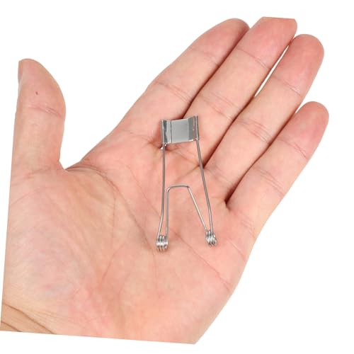 Operitacx 10 Stück Metall Federklemmen für Einbauleuchten Robuste LED Haltefedern mit Verstellbarem Federdesign zur Flexiblen Befestigung von Deckenlampen und Downlights von Operitacx