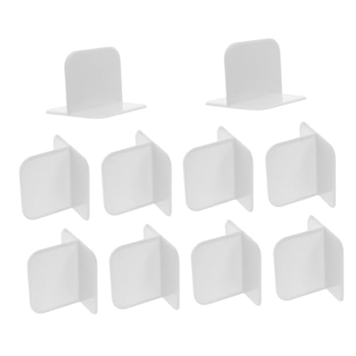 Operitacx 10 Stück Möbelanker ohne Bohren Selbstklebend Kipp Sicherung für Kommode Bücherregal Schrank Tv Stand Wandbefestigt Kindersicher Weiß Einfache Montage Operitacx 10 Stück Möbelanker ohne Bohren Selbstklebend Kipp Sicherung für Kommode Bücherregal Schrank Tv Stand Wandbefestigt Kindersicher Weiß Einfache Montage von Operitacx