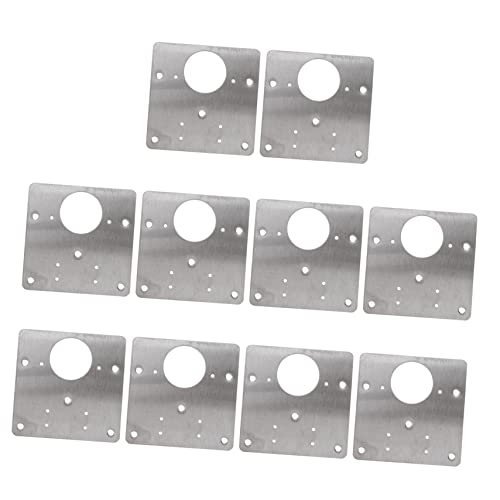 Operitacx 10 Stück Reparaturplatte Teiliges Scharnier Fixierungsset für Schranktüren Robuste Mending Plates für Möbelinstallation Operitacx 10 Stück Reparaturplatte Teiliges Scharnier Fixierungsset für Schranktüren Robuste Mending Plates für Möbelinstallation von Operitacx