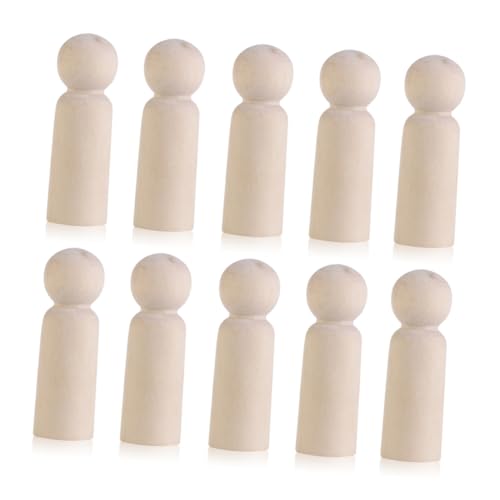 Operitacx 10 Stück Teiliges DIY Holzfiguren Unbemalte Holzpuppen für Hochzeits Cake Topper Personalisierbare Dekoration für Feiern zum Basteln und Gestalten von Erinnerungsstücken Operitacx 10 Stück Teiliges DIY Holzfiguren Unbemalte Holzpuppen für Hochzeits Cake Topper Personalisierbare Dekoration für Feiern zum Basteln und Gestalten von Erinnerungsstücken von Operitacx
