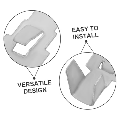 Operitacx 10 Stück Teiliges Metall Regalträger Stabile Shelf Support Pegs Quick Mounting Clips Heavy Duty Fastening Shelf Clips für Büro Akten schränke Einfache Montage ohne Werkzeug von Operitacx