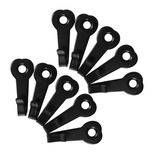 Operitacx 10 Stück Teiliges Metall Wandhaken Robustes Eisen für Küche Bad und Wohnzimmer Vielseitig Einsetzbar zur Aufbewahrung von Mänteln Taschen Handtüchern Inklusive Montagematerial Operitacx 10 Stück Teiliges Metall Wandhaken Robustes Eisen für Küche Bad und Wohnzimmer Vielseitig Einsetzbar zur Aufbewahrung von Mänteln Taschen Handtüchern Inklusive Montagematerial von Operitacx