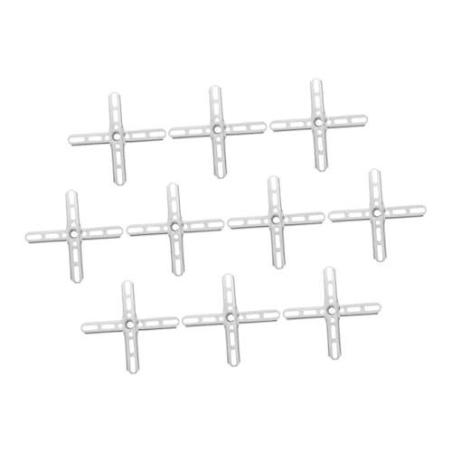 Operitacx 10 Stück Teiliges Montageset Deckenleuchte Quadratische Halterung Metall Befestigungsplatte für Kronleuchter und Außenbeleuchtung Stabile und Einfache Installation von Operitacx