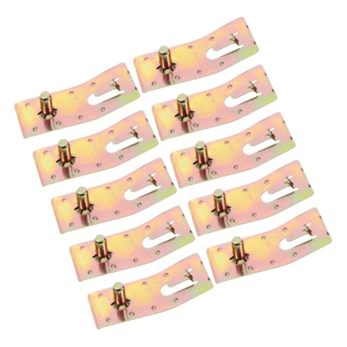 Operitacx 10 Stück Teiliges Palettenregal Sicherheitsclip Metall Kompatibel mit Teardrop Palettenregalen Robuster Verriegelungsbolzen für Lager und Heimregale Langlebiger Riegel zur Operitacx 10 Stück Teiliges Palettenregal Sicherheitsclip Metall Kompatibel mit Teardrop Palettenregalen Robuster Verriegelungsbolzen für Lager und Heimregale Langlebiger Riegel zur von Operitacx