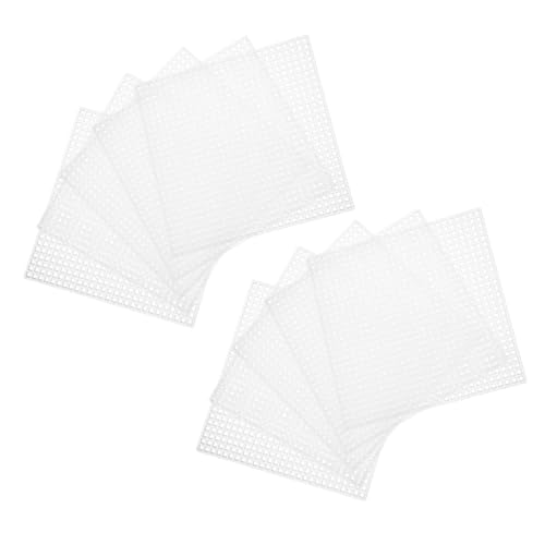 Operitacx 10 Stück Teiliges Plastik Canvas Sheets Quadratisch Langlebiges Kunststoffgitter für Kreuzstich Stickerei Häkeln und DIY Handarbeiten Präzises Gitter Vielseitig für Bastelprojekte Operitacx 10 Stück Teiliges Plastik Canvas Sheets Quadratisch Langlebiges Kunststoffgitter für Kreuzstich Stickerei Häkeln und DIY Handarbeiten Präzises Gitter Vielseitig für Bastelprojekte von Operitacx