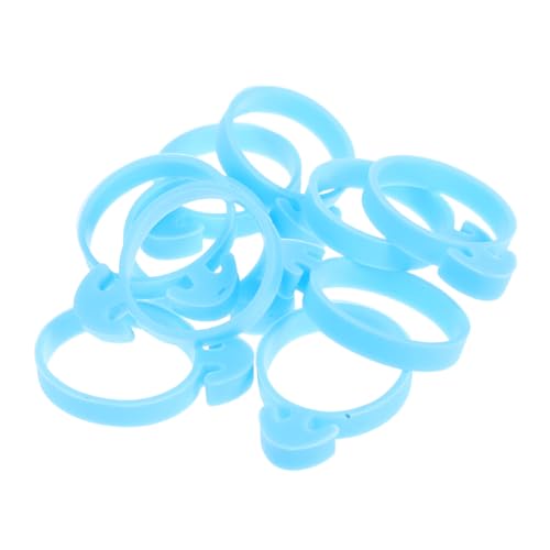 Operitacx 10 Stück Teiliges Silikon Piping Bag Halter Hellblau Rutsch Fixierungsring Robustes Backzubehör für Tortendekoration und Backen Praktisch und Einfach zu Lagern Operitacx 10 Stück Teiliges Silikon Piping Bag Halter Hellblau Rutsch Fixierungsring Robustes Backzubehör für Tortendekoration und Backen Praktisch und Einfach zu Lagern von Operitacx