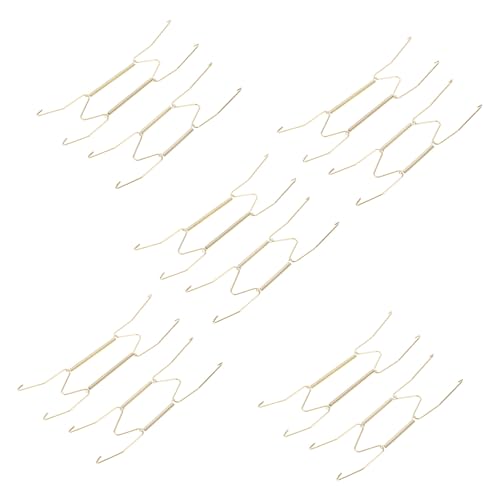 Operitacx 10 Stück Teiliges Unsichtbare Saisonaler Halter für Wandteller Stabiler Plattenaufhänger mit Federmechanismus Vertikaler Tellerhalter zur Sicheren Dekoration und Aufbewahrung Operitacx 10 Stück Teiliges Unsichtbare Saisonaler Halter für Wandteller Stabiler Plattenaufhänger mit Federmechanismus Vertikaler Tellerhalter zur Sicheren Dekoration und Aufbewahrung von Operitacx