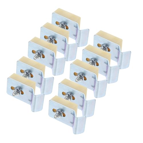 Operitacx 10 Stück Teiliges Unterbau Spülbecken Clips Stabile Einfache Montage Kompatibel Langlebige Halterungen für Küchen und Badezimmerwaschbecken Operitacx 10 Stück Teiliges Unterbau Spülbecken Clips Stabile Einfache Montage Kompatibel Langlebige Halterungen für Küchen und Badezimmerwaschbecken von Operitacx
