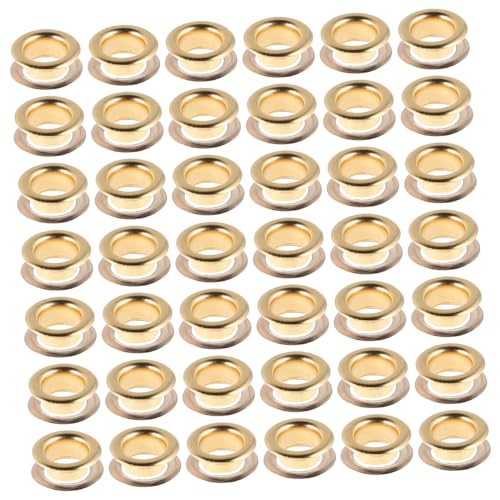 Operitacx 100 Sätze Goldene Metallösen mit Unterlegscheiben Innendurchmesser Robuste Ösen für Bastelprojekte für Vorhänge Taschen und Mehr Operitacx 100 Sätze Goldene Metallösen mit Unterlegscheiben Innendurchmesser Robuste Ösen für Bastelprojekte für Vorhänge Taschen und Mehr von Operitacx
