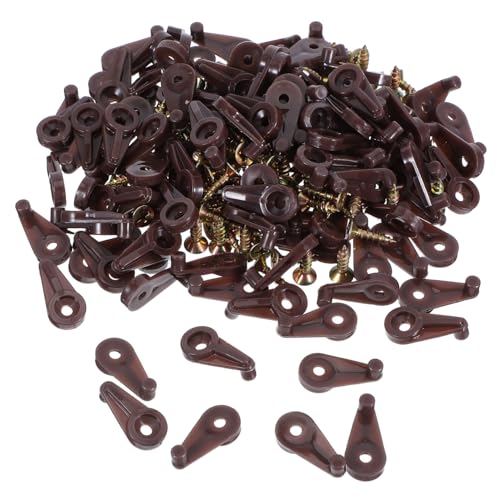 Operitacx 100 Sätze Kleiderspiegelklemme Vitrinenclips Schrankglasspiegelhalter Bildschirmbefestigungsclips Spiegelmontageklammern Halteclips für Spiegel aus Glas Glastürhalter pp Braun Operitacx 100 Sätze Kleiderspiegelklemme Vitrinenclips Schrankglasspiegelhalter Bildschirmbefestigungsclips Spiegelmontageklammern Halteclips für Spiegel aus Glas Glastürhalter pp Braun von Operitacx