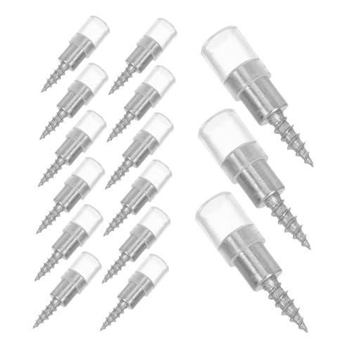Operitacx 100 Stück Bücherregal Support Pin Halterung für Bücherregalklammern Eisenschelfstützennägel Möbelschelfpegs Selbstschützende Regalstift Regalstützenkabinett PVC Hellgrau Operitacx 100 Stück Bücherregal Support Pin Halterung für Bücherregalklammern Eisenschelfstützennägel Möbelschelfpegs Selbstschützende Regalstift Regalstützenkabinett PVC Hellgrau von Operitacx