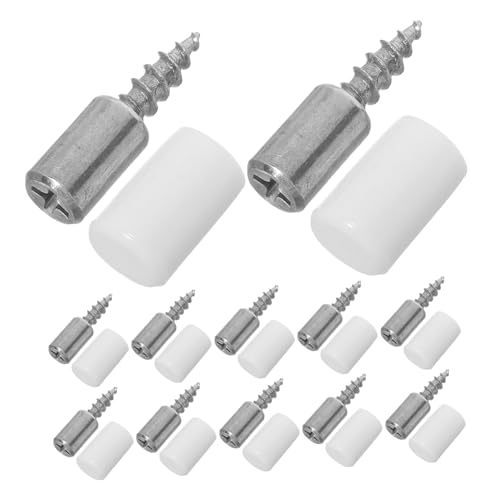 Operitacx 100 Stück Bücherregal Support Pin Regalstützen Für Regalbodenträger Selbstschneidend Stützstifte Für Möbelregale Regalstütze Nägel Shelf Support Peg Dübelstift Eisen Weiß von Operitacx