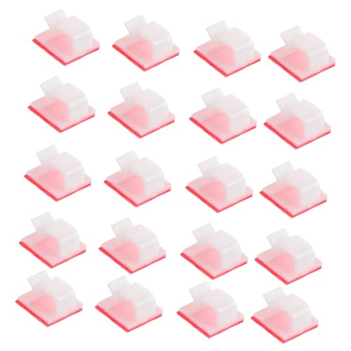 Operitacx 100 Stück Kabelklemmen Selbstklebende Kabelhalter für Effiziente Kabelorganisation Kompakte und Langlebige Clips zur Vermeidung von für Schreibtisch und Zuhause Operitacx 100 Stück Kabelklemmen Selbstklebende Kabelhalter für Effiziente Kabelorganisation Kompakte und Langlebige Clips zur Vermeidung von für Schreibtisch und Zuhause von Operitacx
