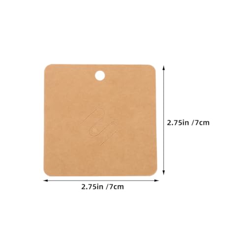 Operitacx 100 Stück Kraftpapier Schmuckdisplay Karten Blanko Anstecknadeln Karten für Ohrringe Halsketten Armbänder Schmuckpräsentation Individuell Gestaltbar Operitacx 100 Stück Kraftpapier Schmuckdisplay Karten Blanko Anstecknadeln Karten für Ohrringe Halsketten Armbänder Schmuckpräsentation Individuell Gestaltbar von Operitacx
