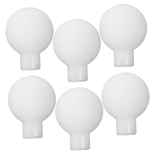 Operitacx 100 Stück LED Lampenschirm Frosted Kugel Lampenabdeckung für Lichterketten Dekorative Einfache Montage Geeignet für Garten Terrasse Außenbereich Vielseitige Lampenperlen Abdeckung von Operitacx