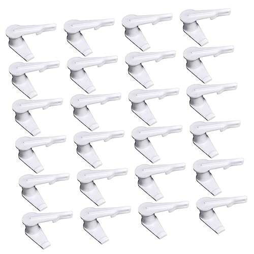Operitacx 100 Stück Lampenschirm Clips Drehbare Lampenschirm Befestigungsclips Praktische Lichtabdeckung Zubehör für Deckenleuchten und Langlebig Operitacx 100 Stück Lampenschirm Clips Drehbare Lampenschirm Befestigungsclips Praktische Lichtabdeckung Zubehör für Deckenleuchten und Langlebig von Operitacx