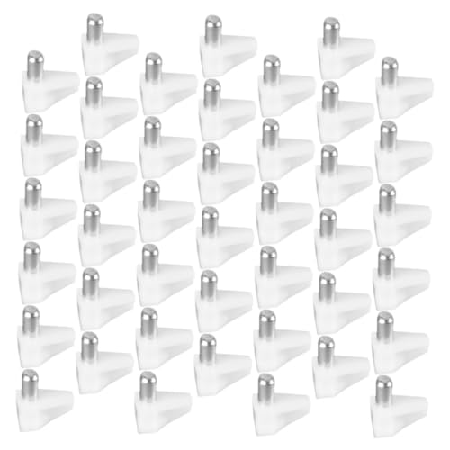 Operitacx 100 Stück Regalträger Stützen für Einlegeböden Große Pins für Schrank und Möbel für Bücherregale und Küchenschränke Robuste und Langlebige Halterungen Operitacx 100 Stück Regalträger Stützen für Einlegeböden Große Pins für Schrank und Möbel für Bücherregale und Küchenschränke Robuste und Langlebige Halterungen von Operitacx