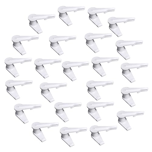 Operitacx 100 Stück Teiliges Rotierbare Deckenlampen Clips Praktische Lampenschirmbefestigung Leichtem Material Einfache Installation für Moderne Deckenleuchten Operitacx 100 Stück Teiliges Rotierbare Deckenlampen Clips Praktische Lampenschirmbefestigung Leichtem Material Einfache Installation für Moderne Deckenleuchten von Operitacx