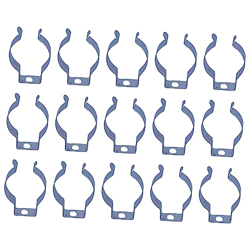 Operitacx 100 Stück U Clips Halter für LED Röhren Manganstahl Lampenhalterung Stabiler Stützbügel für LED Leuchten Geeignet für Innen und Außenbereich Operitacx 100 Stück U Clips Halter für LED Röhren Manganstahl Lampenhalterung Stabiler Stützbügel für LED Leuchten Geeignet für Innen und Außenbereich von Operitacx