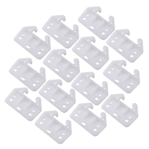Operitacx 100 Stück Weiße Schubladenschienen Rückplatte Führung Halterungen für Schrank Möbel Innenbereich Geeignet Ersatz Backplate Schubladenführung Kommoden Operitacx 100 Stück Weiße Schubladenschienen Rückplatte Führung Halterungen für Schrank Möbel Innenbereich Geeignet Ersatz Backplate Schubladenführung Kommoden von Operitacx