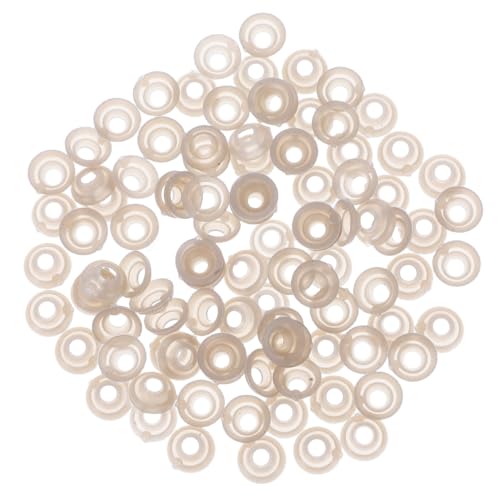 Operitacx 100 StüCk Graue Kunststoff Augen-Nasen Unterlegscheiben FüR DIY Puppen Und PlüSchtiere, Handgemachte Bastelprojekte, 4mm Innen- Und 12mm AußEndurchmesser Operitacx 100 StüCk Graue Kunststoff Augen-Nasen Unterlegscheiben FüR DIY Puppen Und PlüSchtiere, Handgemachte Bastelprojekte, 4mm Innen- Und 12mm AußEndurchmesser von Operitacx