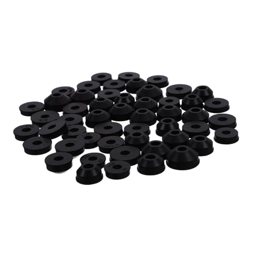 Operitacx 106 Stück Teiliges Gummi Unterlegscheiben Sortiment für Wasserhahn Reparatur Außentropfen Dichtungen Verschiedene Langlebig Kompatibel mit Außenwasserhähnen Frostschutz von Operitacx