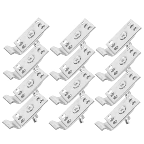 Operitacx 12 Sätze Teiliges Set Unterbauspüle Clips Robuste Befestigungsklammern für Küchen und Badezimmerwaschbecken Langlebiges Montageset für Sichere Installation und Reparatur Operitacx 12 Sätze Teiliges Set Unterbauspüle Clips Robuste Befestigungsklammern für Küchen und Badezimmerwaschbecken Langlebiges Montageset für Sichere Installation und Reparatur von Operitacx