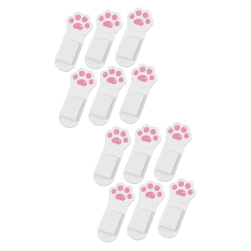 Operitacx 12 Stck. Katzenpfoten Wc Sitzheber aus Hochwertigem Kunststoff Selbstklebender Toilettendeckel Lifter Hygienisch Einfach zu Montieren Handliches Design für Sauberes Bad und von Operitacx
