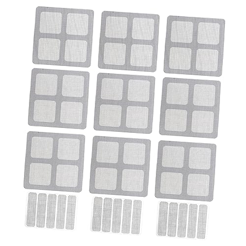 Operitacx 12 Stück Selbstklebende Reparaturaufkleber für Fensterscreens Praktische Langlebige Patch Lösung für Fenster und Türschirme zum Abdichten von Löchern und Rissen Operitacx 12 Stück Selbstklebende Reparaturaufkleber für Fensterscreens Praktische Langlebige Patch Lösung für Fenster und Türschirme zum Abdichten von Löchern und Rissen von Operitacx