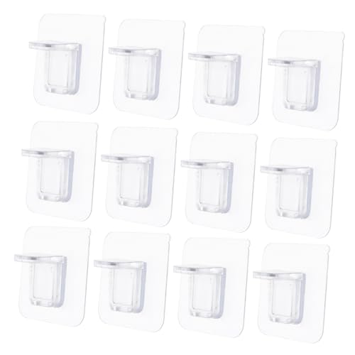 Operitacx 12 Stück Teiliges Regalträger aus Stabilem Material Bohrfreie Montage Geeignet für Schränke Bücherregale Kleiderschränke Transparente Fachbodenträger für Einfache Installation und Operitacx 12 Stück Teiliges Regalträger aus Stabilem Material Bohrfreie Montage Geeignet für Schränke Bücherregale Kleiderschränke Transparente Fachbodenträger für Einfache Installation und von Operitacx