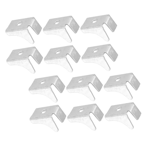 Operitacx 12 Stück Teiliges Robuste Metall Schrankregalhalter Extra Dicke Regalsupport Clips für Akten und Büroschränke Einfache Montage Langlebige Regalsicherung für Bücherregale und Operitacx 12 Stück Teiliges Robuste Metall Schrankregalhalter Extra Dicke Regalsupport Clips für Akten und Büroschränke Einfache Montage Langlebige Regalsicherung für Bücherregale und von Operitacx