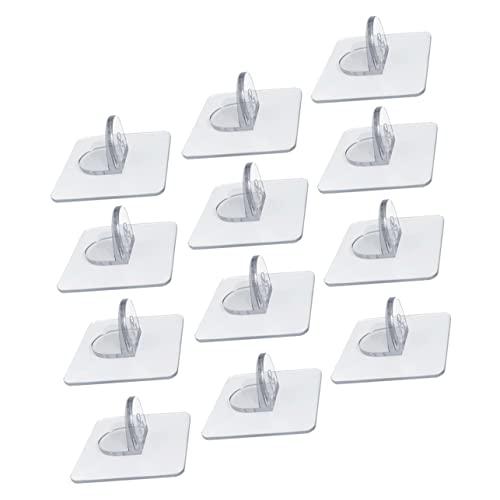 Operitacx 12 Stück Teiliges Saugnäpfe mit Selbstklebende Rutsch Pads für Kinderspielgitter und Haustierkäfige Vielseitig Einsetzbar als Regalclip und Schranktrennstift Kompakt und Langlebig Operitacx 12 Stück Teiliges Saugnäpfe mit Selbstklebende Rutsch Pads für Kinderspielgitter und Haustierkäfige Vielseitig Einsetzbar als Regalclip und Schranktrennstift Kompakt und Langlebig von Operitacx