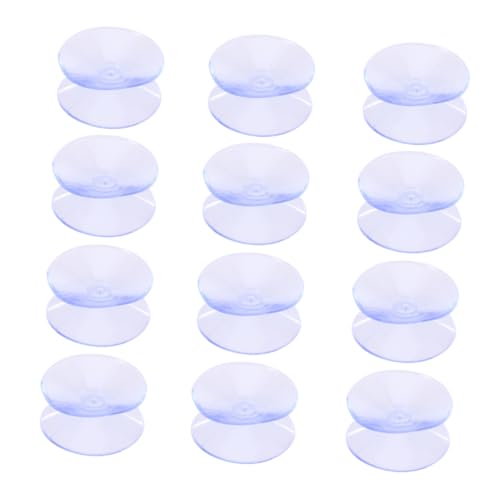 Operitacx 12 Stück Transparente Doppelseitige Saugnäpfe Lebensmittelechtem Silikon rutschfeste Gummipads für Glasflächen als Antirutschmatte für Couchtisch Bad und Küchenorganizer Operitacx 12 Stück Transparente Doppelseitige Saugnäpfe Lebensmittelechtem Silikon rutschfeste Gummipads für Glasflächen als Antirutschmatte für Couchtisch Bad und Küchenorganizer von Operitacx