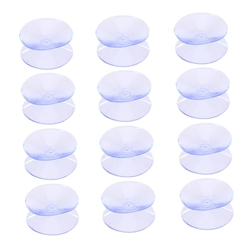 Operitacx 12stücke Saugnapf Transparent Doppelseitig Transparente Sauggummi-Pads Für Silikonsauger Ohne Haken Haltbare Oberflächenbefestigung Operitacx 12stücke Saugnapf Transparent Doppelseitig Transparente Sauggummi-Pads Für Silikonsauger Ohne Haken Haltbare Oberflächenbefestigung von Operitacx