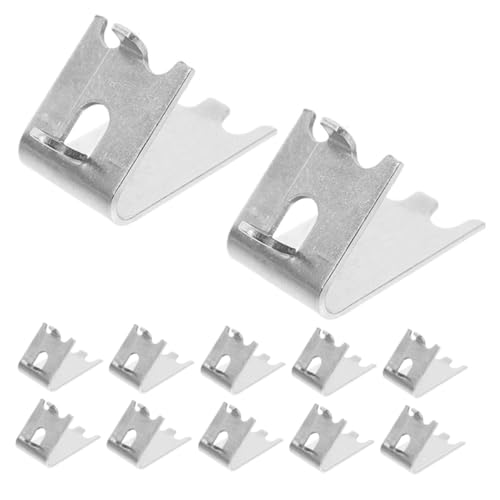 Operitacx 14 Stück Teiliges Edelstahl Gefrierschrank Regalhalter Clips Passend Kühlschrank Fachstützen Platzsparend Robust für Haushalt und Gewerbe Operitacx 14 Stück Teiliges Edelstahl Gefrierschrank Regalhalter Clips Passend Kühlschrank Fachstützen Platzsparend Robust für Haushalt und Gewerbe von Operitacx